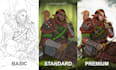 draw dnd concept art, dnd fantasy art, 2d game art