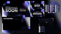 design animated twitch stream overlay, logo, panels, screens, alerts