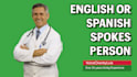be your green screen english or spanish medical spokesperson