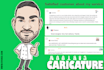 draw a funny caricature from your photo