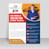 make your flyer design single or double side