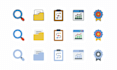 design unique, vector, custom, flat icon within 24 hours