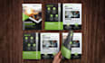 design a premium pitch deck, company profile and brochure