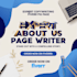 write a unique about us page for your website