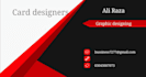 design business card with two concepts