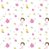 create trendy seamless patterns for fabrics and wallpaper