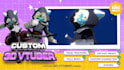 create custom vrchat avatar, vroid and 3d vtuber model