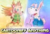 design awesome cartoons, mascots, and illustrations for you