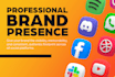 design a pro social media kit for your brand presence
