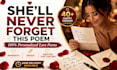write a personalized love poem she will never forget
