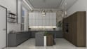 design your kitchen interior with planning and render