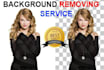 remove background of 100 images