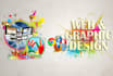 design stunning graphics for your brand or service