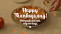 create a beautiful thanksgiving greeting video for your business