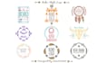 design modern elegant, bohemian, feminine and hand drawn boho logo design