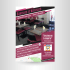 design creative professional bifold or trifold brochure
