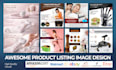 do amazon listing images, product listing design, 3d rendering, photography