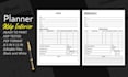 create printable planner, journal, logbook, etc
