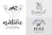 do unique hand drawn logo design for you