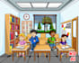 draw children story book illustration