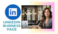 create linkedin business page