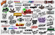 design typography urban streetwear clothing brand t shirt or brand logo design
