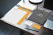 do professional business card, logo, letterhead design