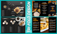 menu design for restaurants, beauty, and salons
