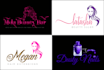 design watercolor, feminine logo