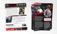 design dj artist epk, press kit, media kit or speaker, author one sheet