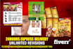 do awesome printable and digital magazine design for you