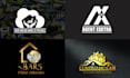 create a professional, modern flat or 3d real estate logo