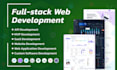 develop custom web and saas apps using PHP, laravel, node js, react, and vue