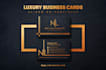 design custom luxury business cards with foil or spot uv