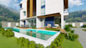 create exterior design with realistic 3d rendering