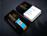 create 4 different business card design within 5 hours