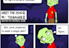 create a custom 4 panel COMICSTRIP in my style within 24 hrs