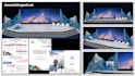 create 3d design of exhibition stall from concept