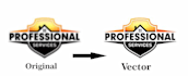 convert logo to vector and trace vector , vector graphics