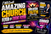 create amazing church flyer, or event flyer