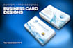 create a professional custom business card design