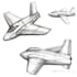 create aircraft illustrations from blueprints