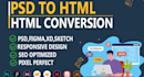 convert psd, jpeg, pdf to HTML