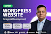 design and develop a wordpress business website with SEO optimization