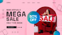 design a professional website banner and any banner