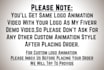 do neon light intro, outro for your youtube channel