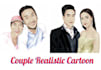 draw amazing realistic vector illustration for you