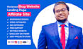 design modern wordpress website, landing page , affiliate site, or blog website