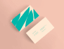 create a minimal business card design