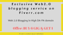 create super quality web 2 0 backlinks